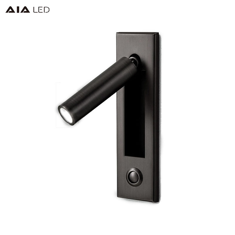Contemporary adjustable led reading wall light hotel bedside wall light headboard wall light for villa project