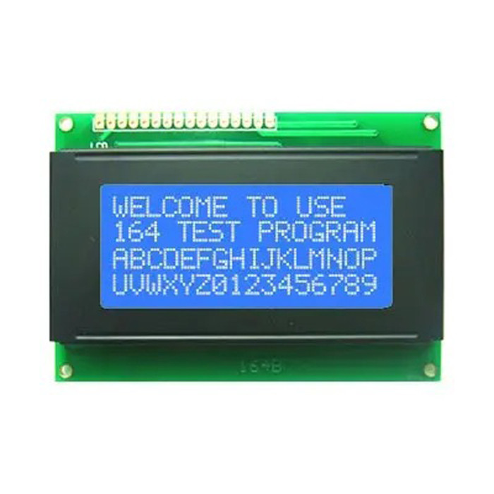 STN BLUE NEGATIVE / TRANSMISSIVE Segment Lcd Display 16*4 Dots 1/16 Duty 1/5 Bias Driving IC SPLC780
