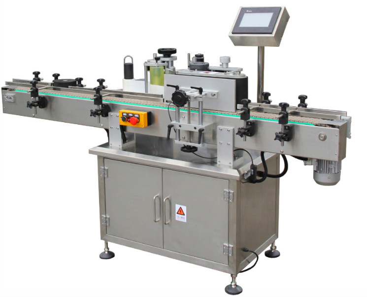 Automatic Sticker Round Bottle/Jar/Container Pet Glass Cosmetic/Syrup/Wine adhesive labeling Machine