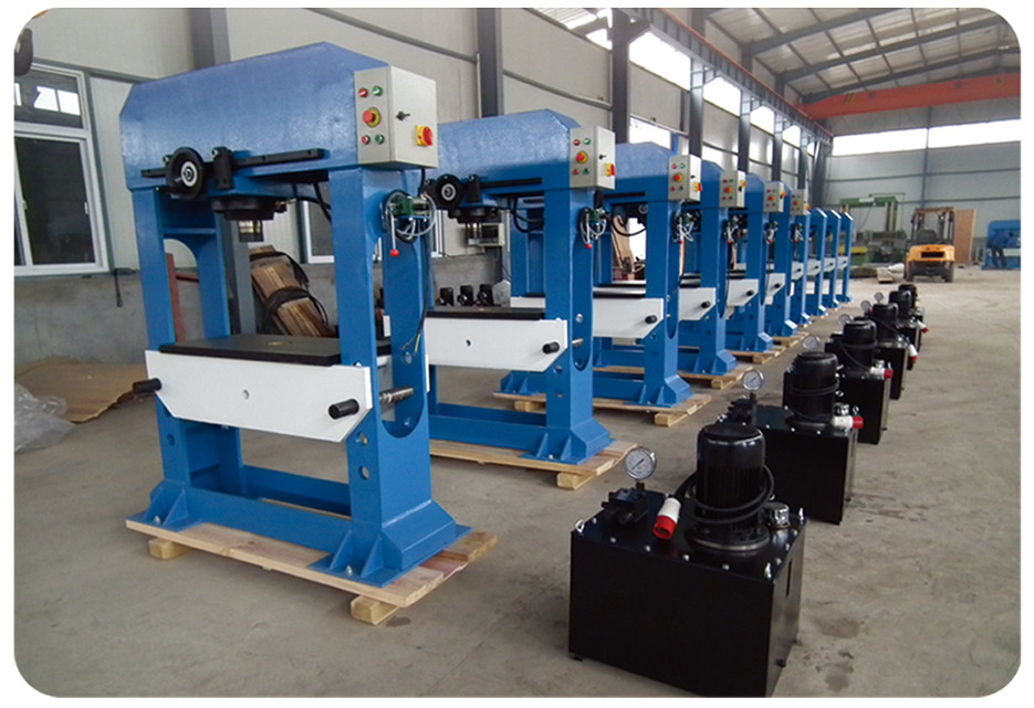 Mobile Cylinder 2 Post 31.5Mpa Hydraulic Press Machine