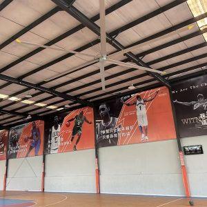 24FT 1.5KW Power Giant Gearbox Industrial HVLS Ceiling Fan for Warehouse Air