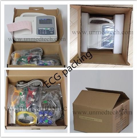 CE ISO Touchscreen 6 Channel Digital ECG Machine Medical EKG Machine