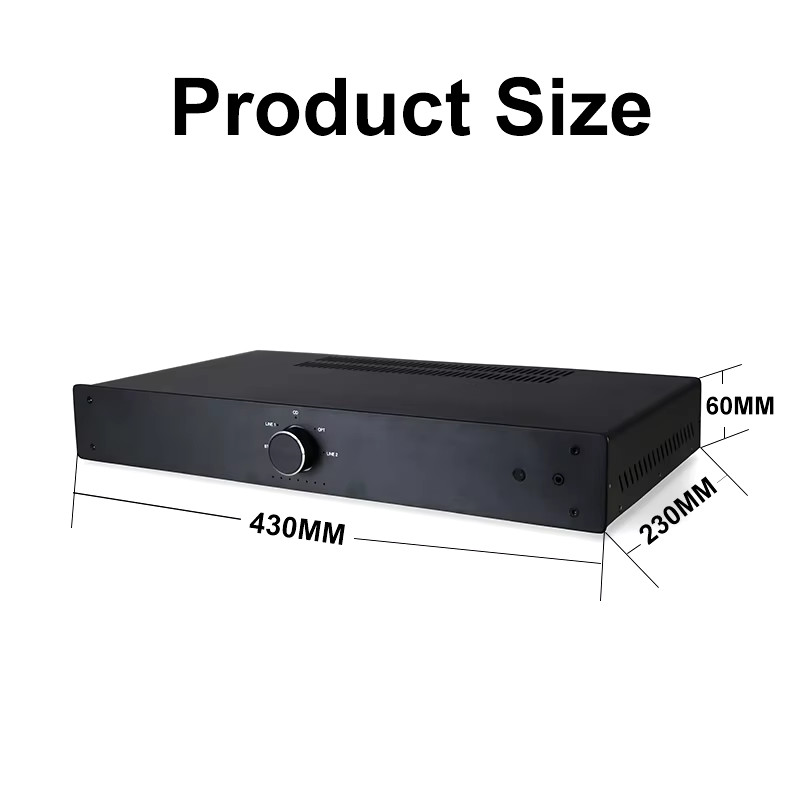 HiFi Wireless Digital Audio Power Amplifier 2 Channel Stereo High Power Class D Amplifier
