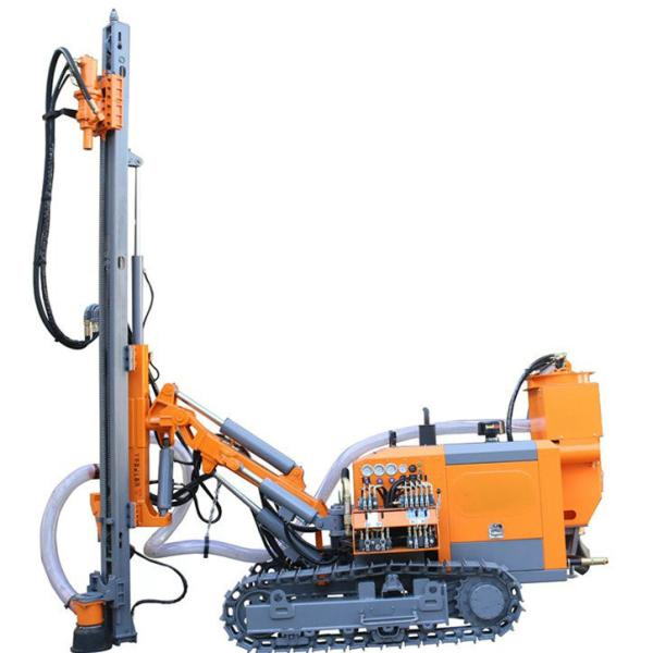 Hydraulic Crawler DTH Down The Hole Drilling Rig 68HP Diesel Engine 20m Drill
