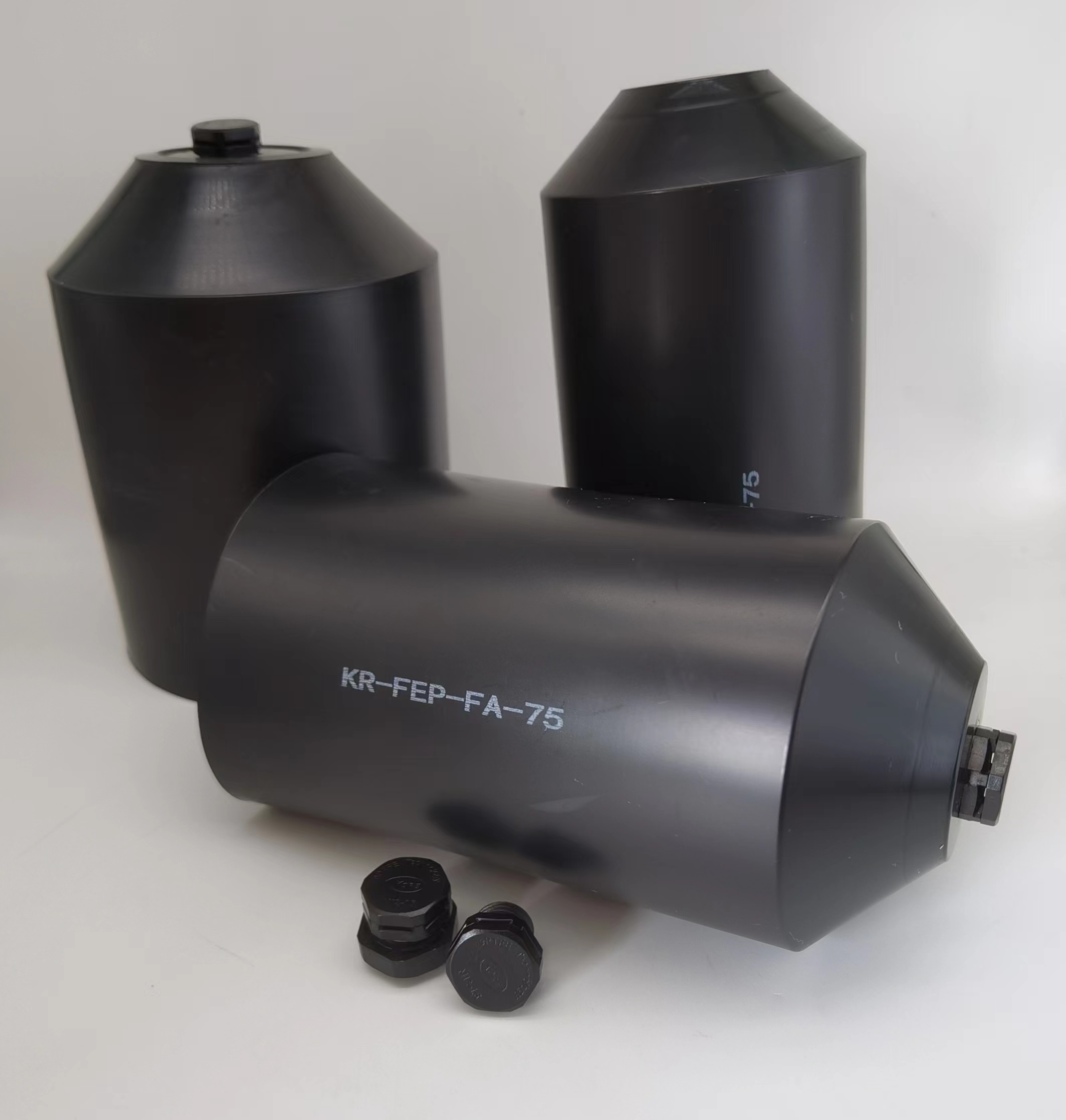 15KV/Mm Heat Shrink End Caps Polyolefin Shrink Tube Caps