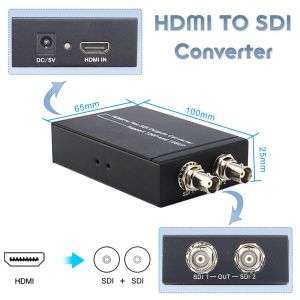 simultaneously HDMI To SDI Converter with 5V 1A Power adapter