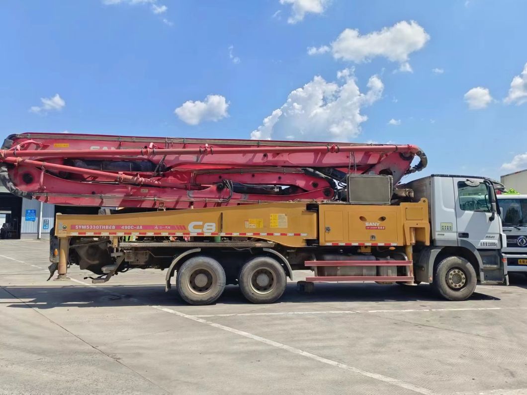 52m Concrete Pump Truck Heavy Equipment SA Ny Machine Equipment Concrete Boom Pump