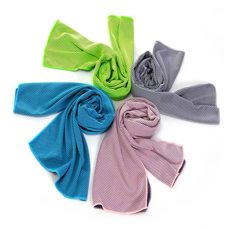 Custom Fitness Sports Microfiber Cooling Towel For Neck 40x80