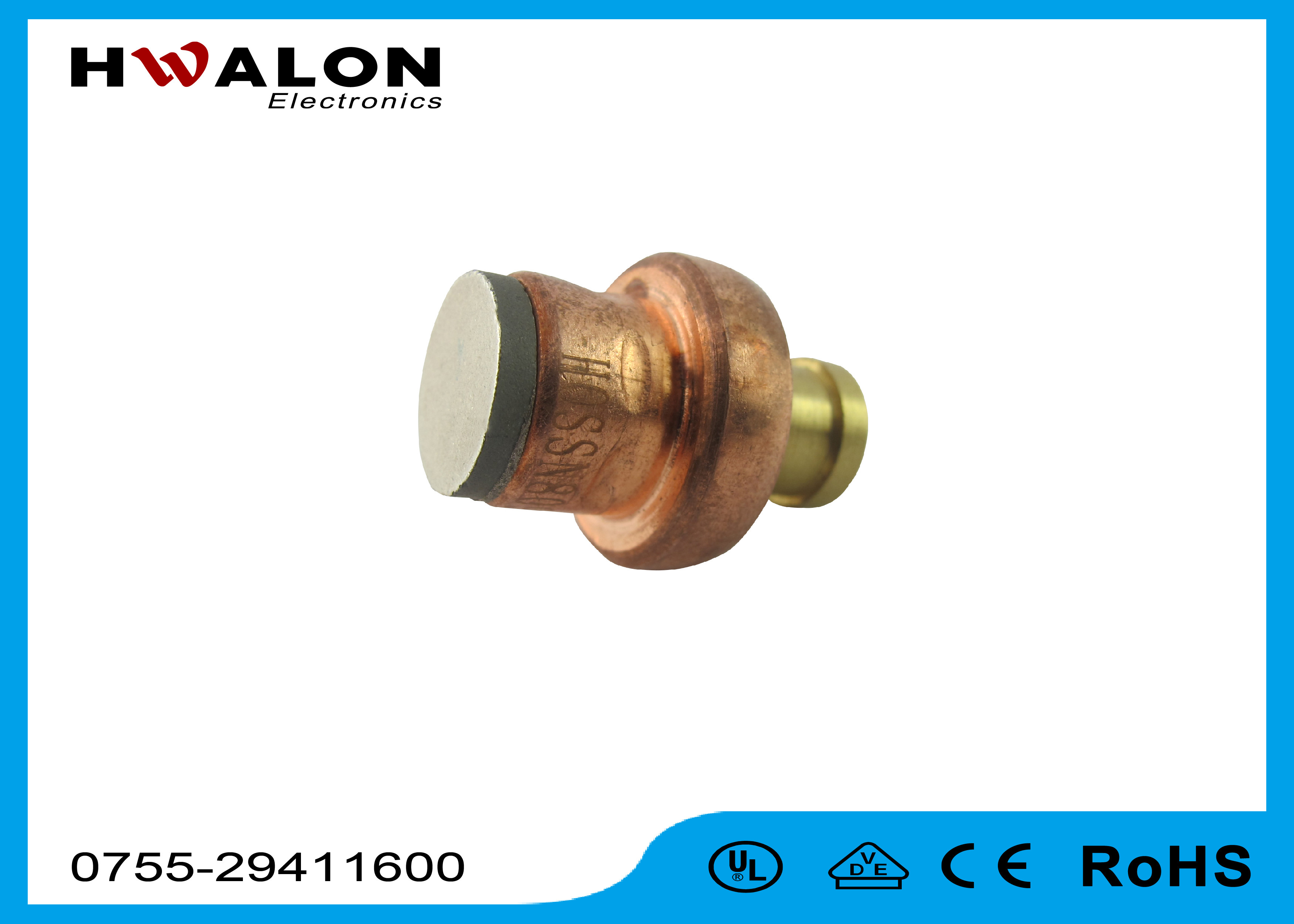 Round PTC Ceramic Heater Chip Constant Temperature With Perfect Surface Polish