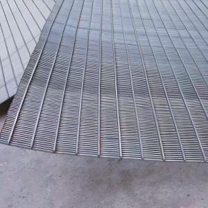 China 3-12mm Wedge Wire Screen Pipe With Thread For Filter Wedge on sale