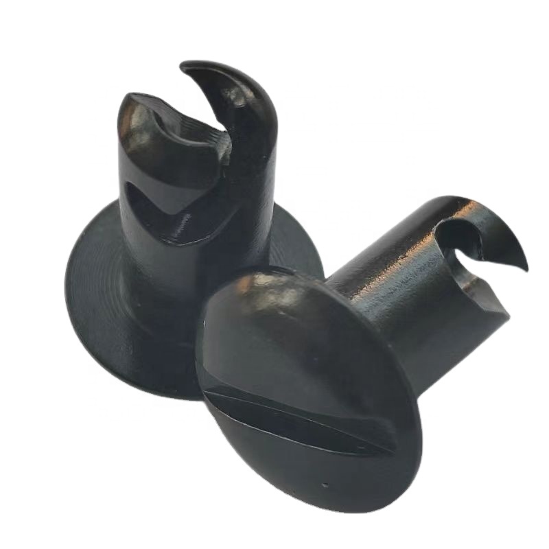 Universal 7/16"x.600" Black Quarter Turn Dzus Stud Aluminum Fastener Standard OE NO. for Universal Fitment and Durability