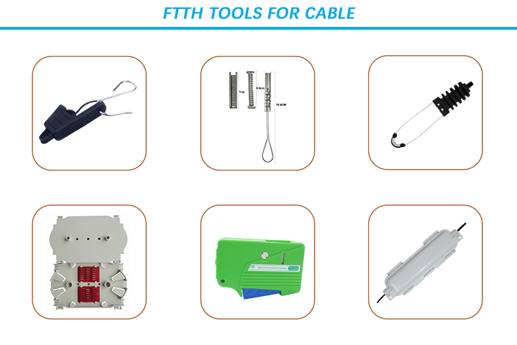 Aramid Yarn Fiber Optic Cable With High Tension Wire Double Jacket Aerial Adss 24 Core