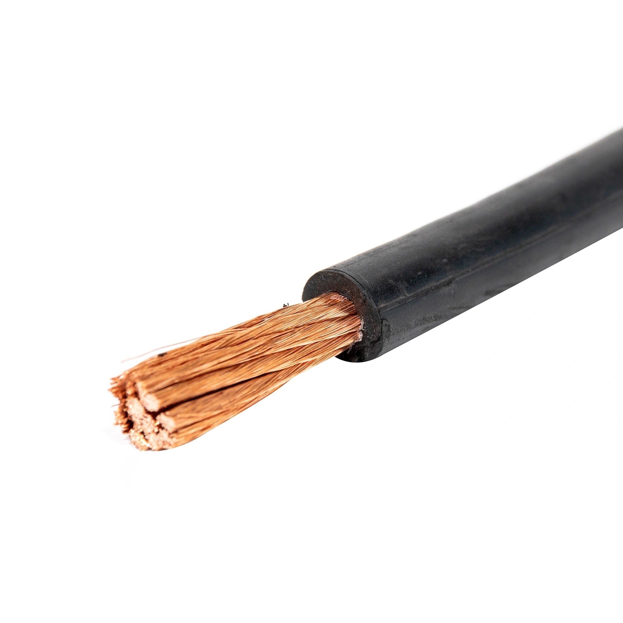 Silicone Rubber Insulated Cable 35mm2 50mm2 Copper Rubber Welding Wire For Industrial