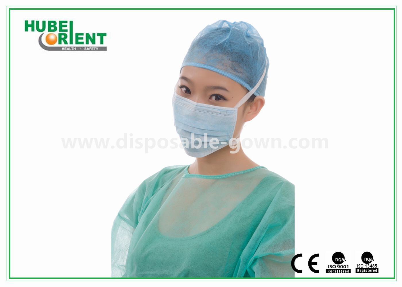 Disposable Earloop Type Non Woven Face Mask For Clinic