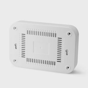 White 150*100*28mm Sleek ABS Plastic Vented Router Enclosure Modem Router