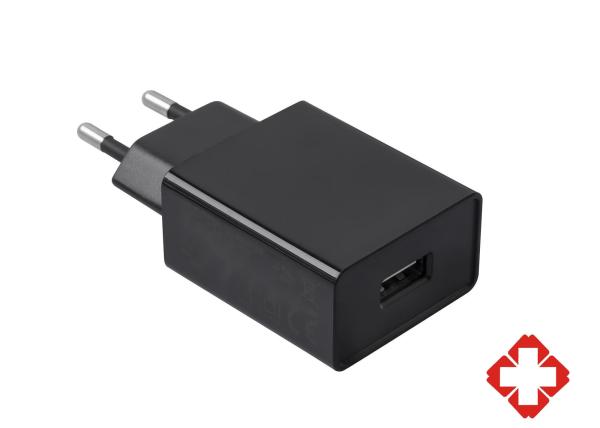 EN/IEC 60601 Certified 5V 2A 2.4A Medical Power Supply AC Adapter | 12V USB