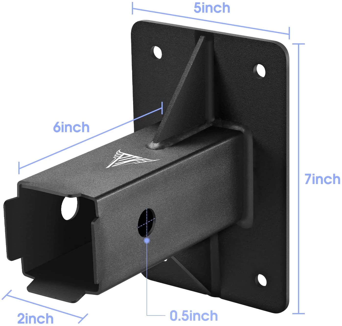 Hitch Wall Mount Storage Mount for Bicycle Hitch Mount Bike Carrier Rack and Cargo Storager