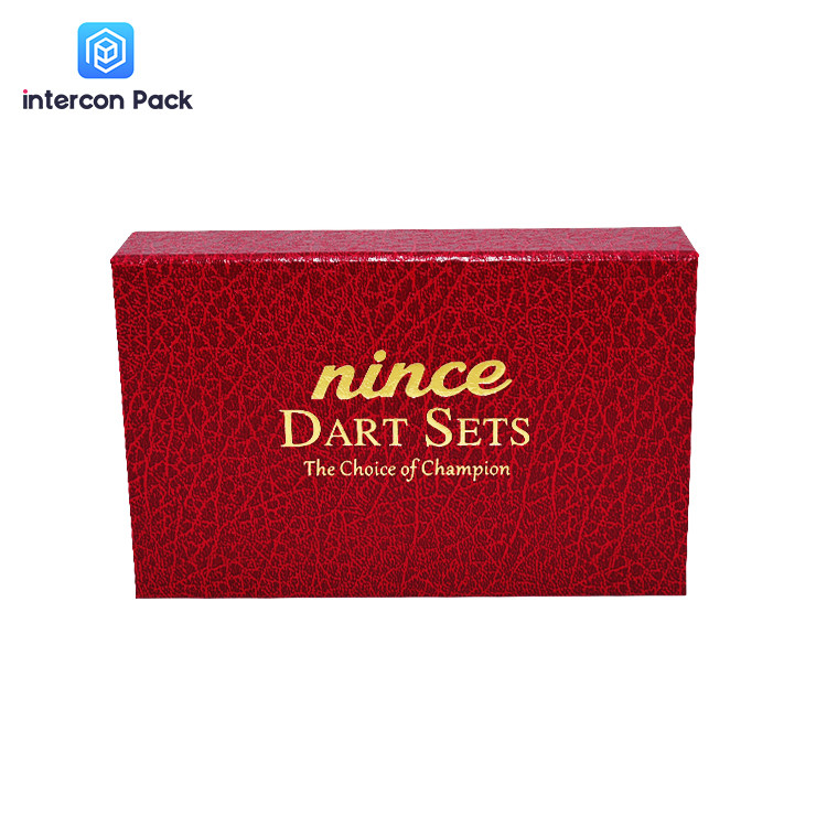 Magnetic Folding Packaging Boxes Luxury Rigid Cardboard With Ribbon