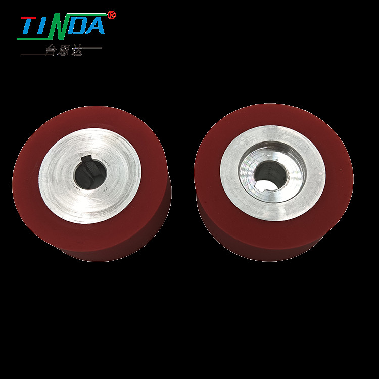 350 Celcius Temperature Resistance Flexible Cylindrical Rubber Press Rollers For Various Applications