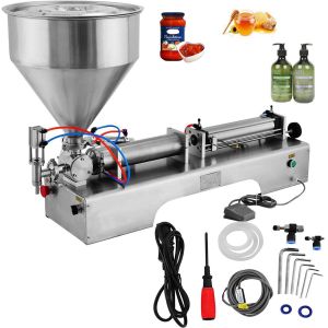 Single head liquid paste linear automatic filling machine suitable for food processing paste paste filling