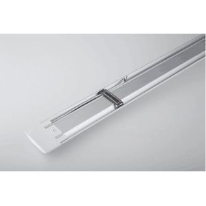 Even Illumination Linear Batten Lights with Milky Cover,120° Beam Angle,Energy