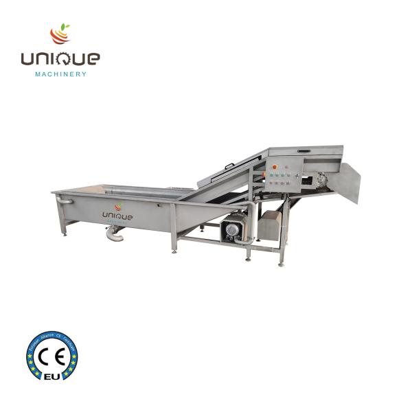 Vegetable Washing Machine for Fruit and Vegetable Chilli Bubble Flood Processing