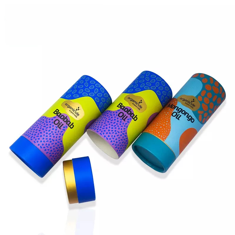 30ml Printing Cardboard Essential Oil Tube Packaging Paper Container for Cosmetic Bottles