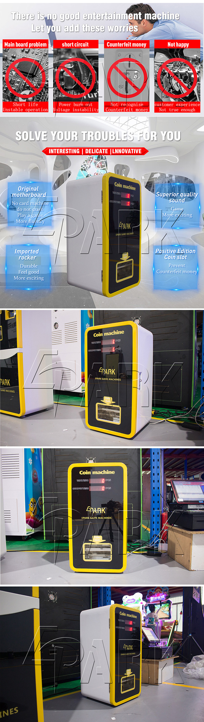 Desktop Bill Changer Machine / Coin Counting Machine Fixed And Durable