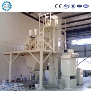 PLC Control Dry Cement Mixer Electronic Weighing System With Cement Silo
