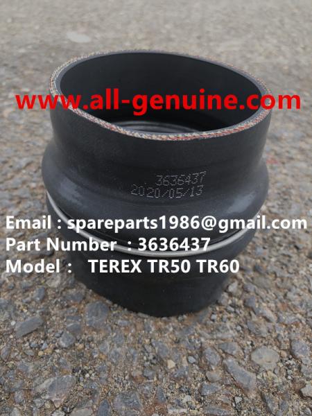 3636437 HOSE CUMMINS TEREX NHL DUMP TRUCK TA40 TR50 TR60 TR70 TR100 MT4400
