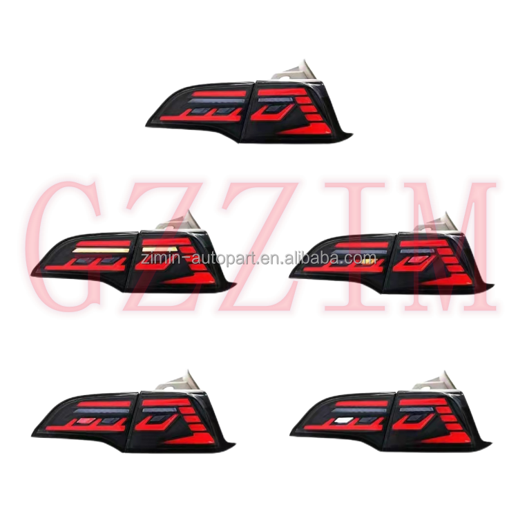 Tesla Model 3 2017 2018 2019 Car Spare Parts Accessories ABS Plastic LED Rear Tail Lamp