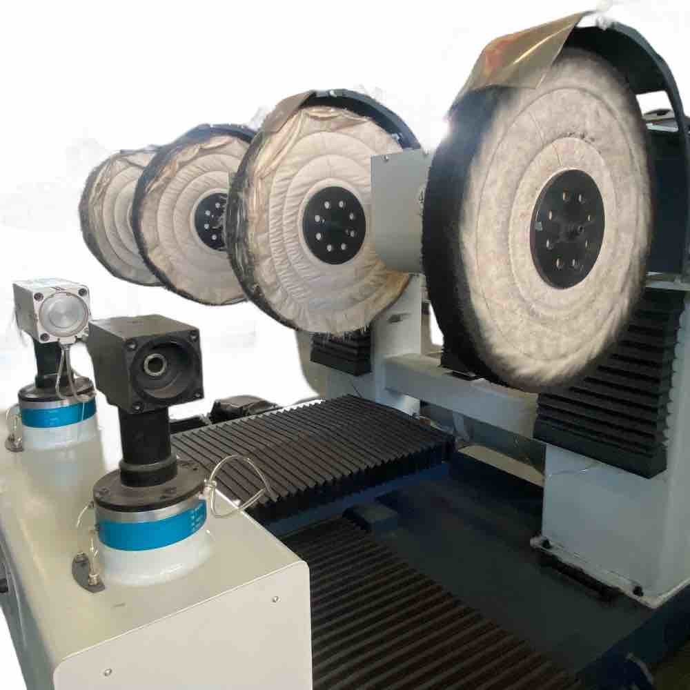 Four Stations CNC automatic polishing machine For Polishing Sanitary Ware Door Handle