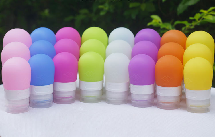 Squeeze Refillable 90ml Silicone Travel Containers