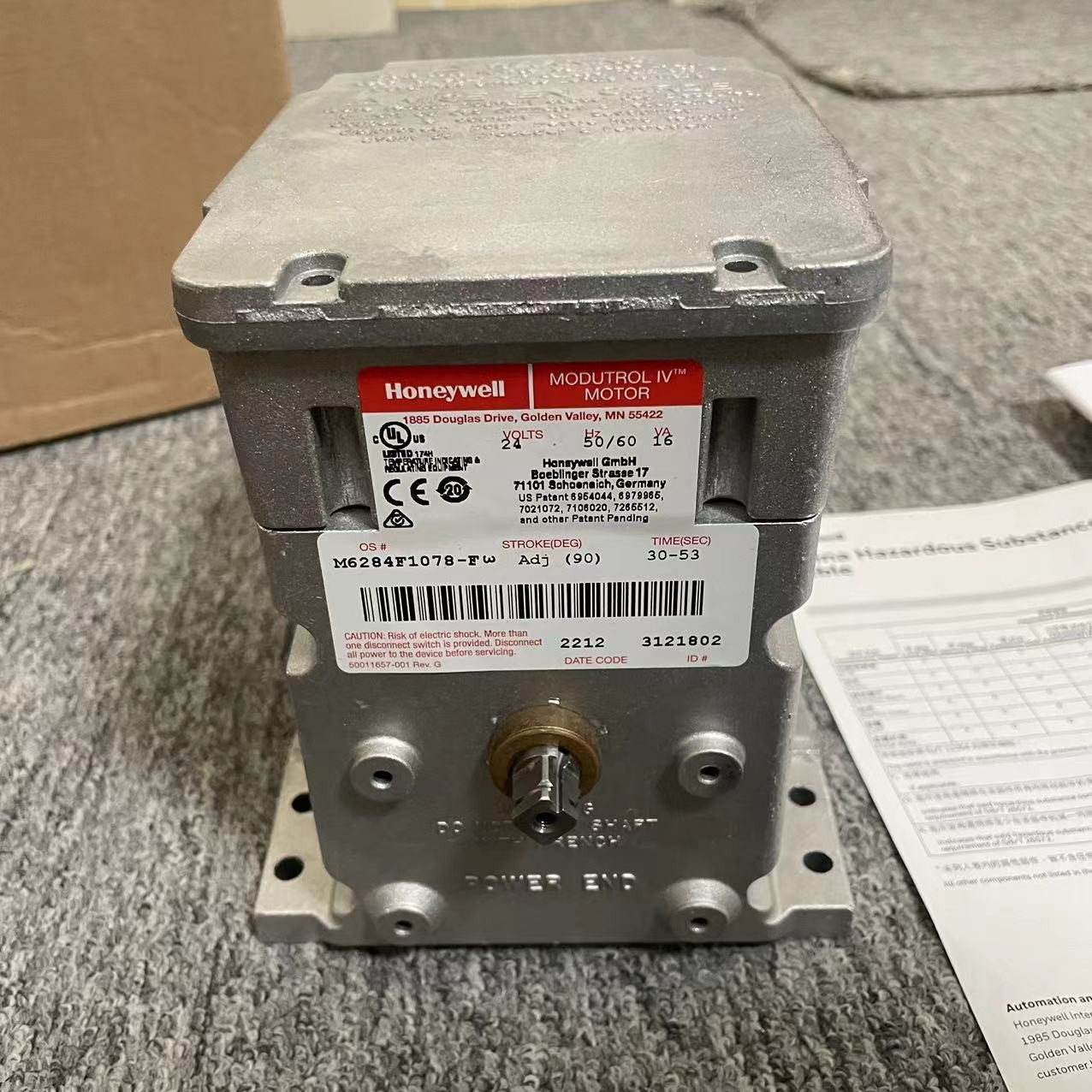 Original Honeywell M6284F1078-F Modutrol Motor M6284F1013 Servo Actuator Stock