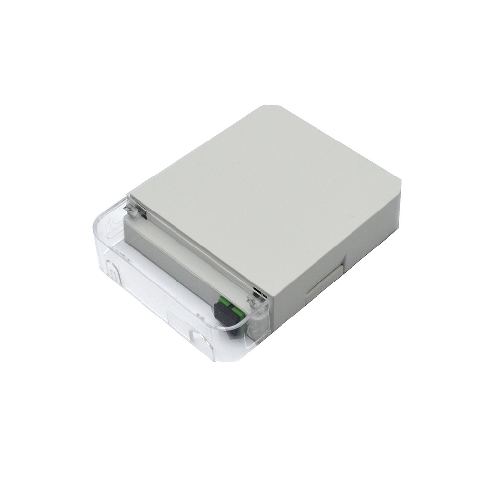 CATV SC APC Fiber Optic Distribution Box 1 Port FTTH