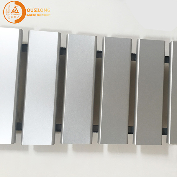 Suspended Metal Strip U-aluminum Profile Screen Ceiling For Residential