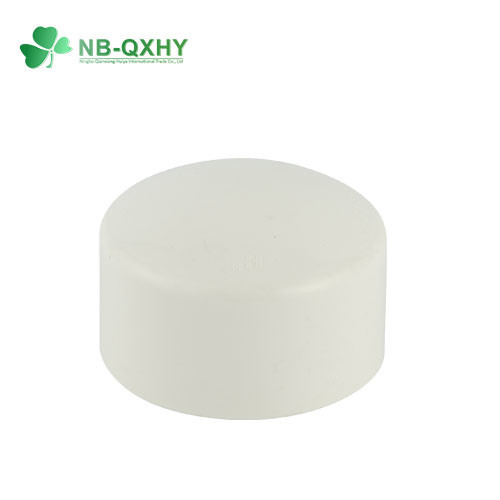 Sch40 Plastic PVC Pipe Fitting End Cap for Water Supply
