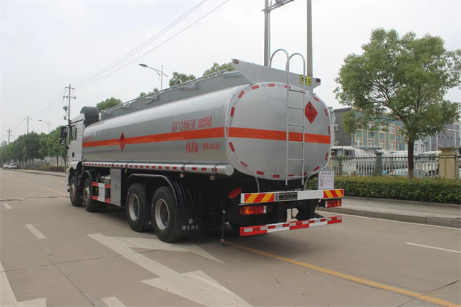 Shacman 26000l Carbon Steel Aluminium Alloy 8x4 Fuel Oil tank Truck