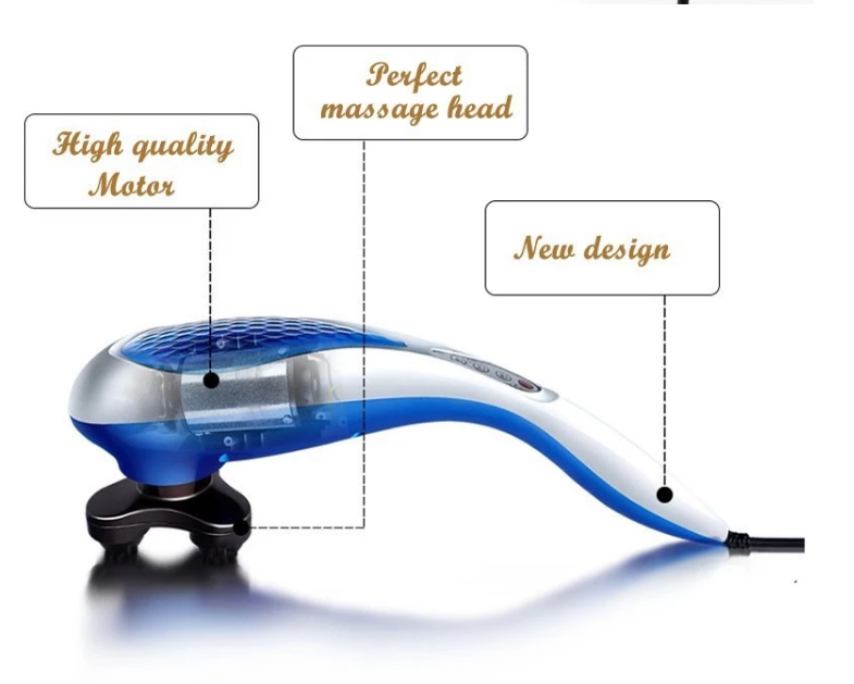 Deep Tissue Handheld Massage Machine , Vibration Electric Massage Handheld Devices
