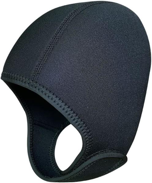 2.5mm Neoprene Dive Cap Surf Cap,Diving Hat,Thermal Wetsuit Hood Cap with Chin