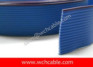  Halogen Free XLPE Flat Ribbon Cable UL4478 #26AWG 10Pins 1.05mm Pitch VW-1 Manufactures