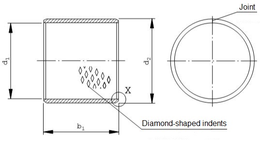 WRAPPED BRONZE BUSHING