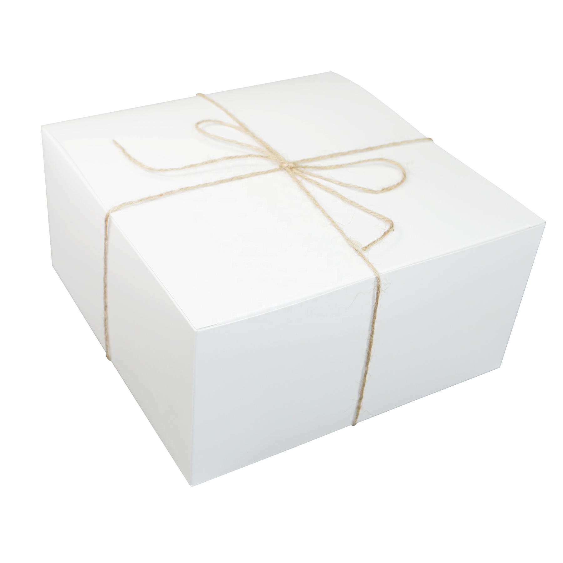 8x8x4 Inch Gift Wrapping Boxes with Lid Coated Paper Bridesmaid Proposal