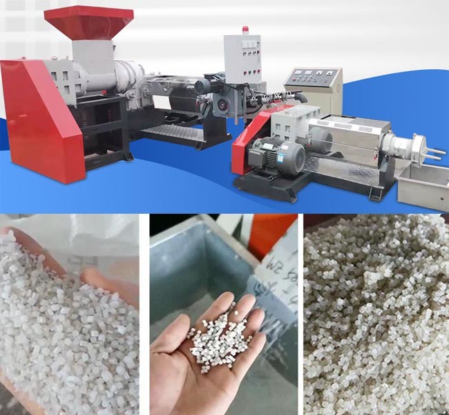 Foam Pelletizer Granule Recycling Line Plastic Foam Pelletizer Machine