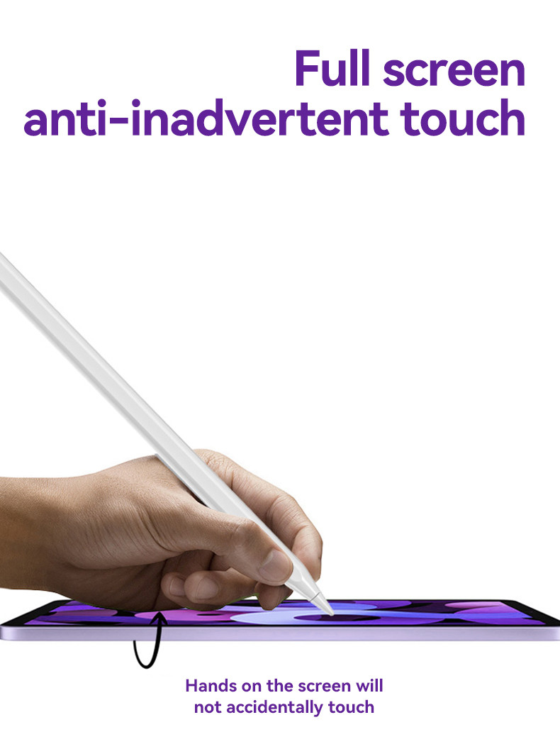 Aluminum Alloy Electronic Tablet Stylus Pencil 1.9mm Tip Diameter