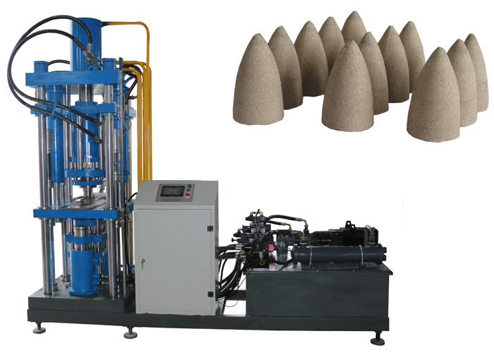 Precise Powder Press Machine , Pneumatic Punch Press Machine Extended Guide Design