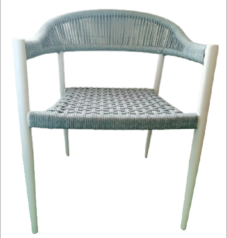 Foshan factory wholesale cheap Rope Restaurant chair Rope Outdoor chair garden Rope Hotel chair---6315