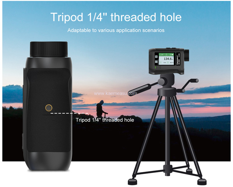kaemeasu Multifunctional Laser Rangefinder Data Broadcast Golf Range Finder Telescope J800