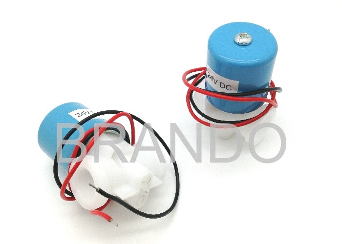 Silvery White Flange Solenoid Valve Stem With Numerical Control Technology