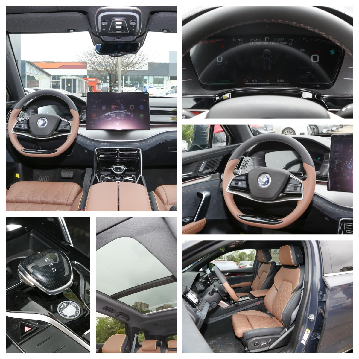 2023 BYD Tang EV 600km Range SUV with 4WD and Permanent Magnet/Synchronous Battery
